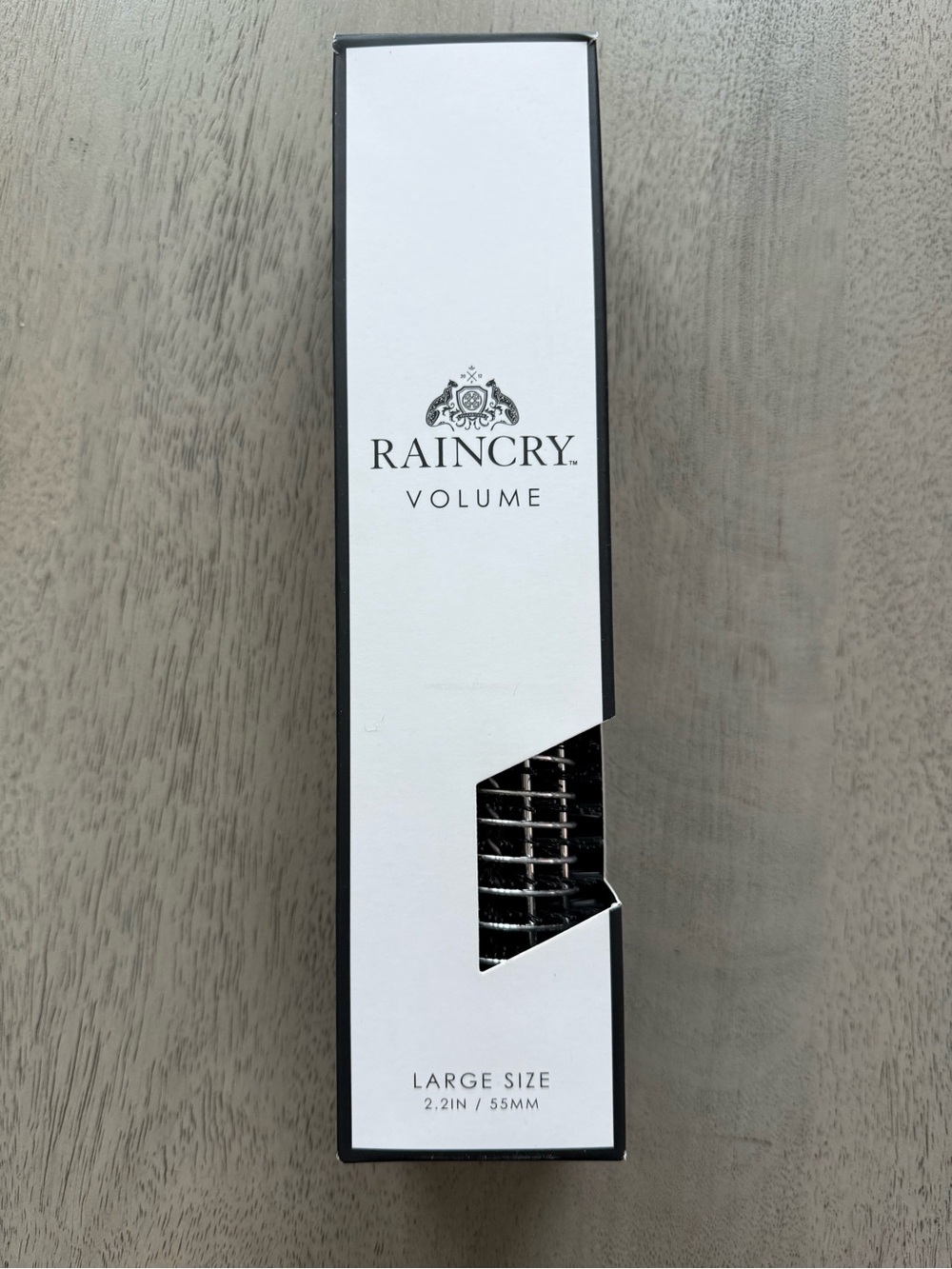NIB Raincry Magnesium Volume Round Brush Large